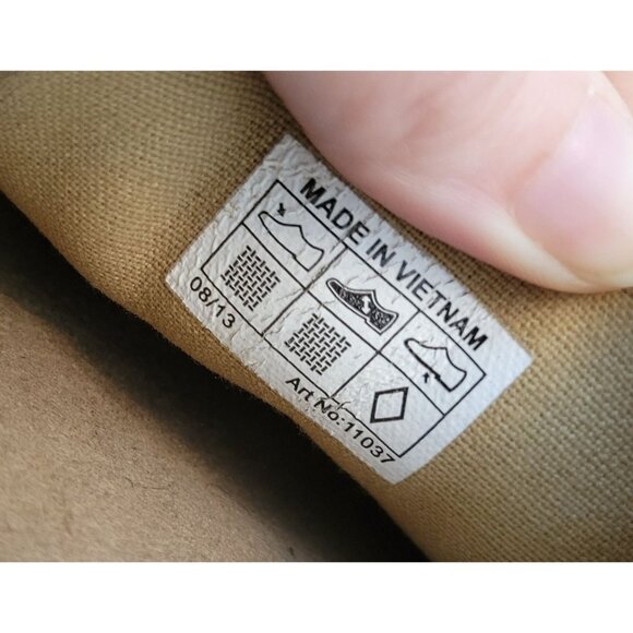 Crocs Canvas Slip On Shoes 8 Beige‎ SANTA CRUZ Vacation Cruise Beach Comfort main image 9